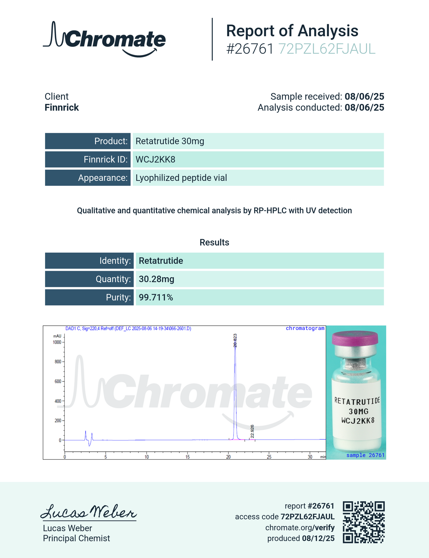 Retatrutide 30mg | GLP-3RT